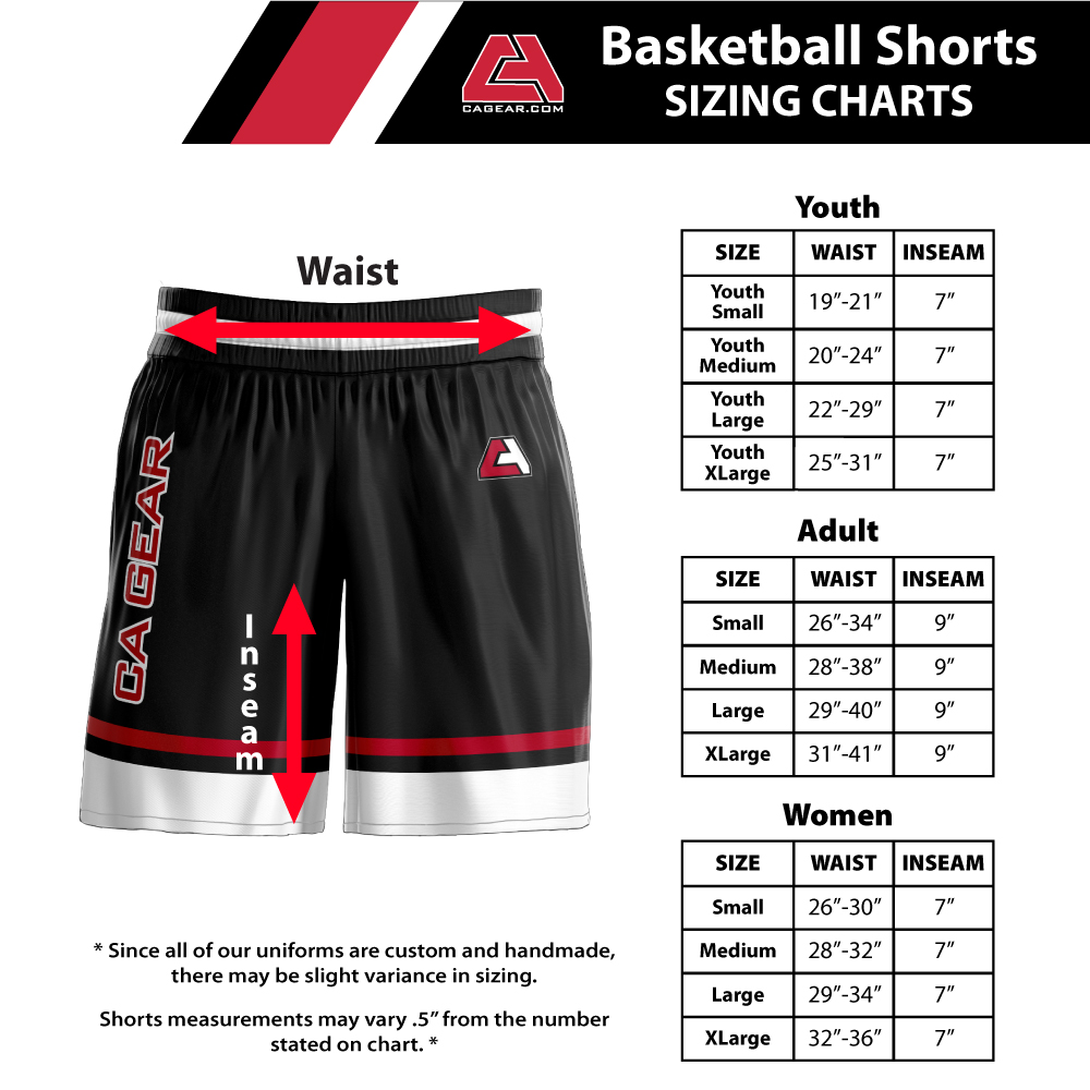 Sizing Charts // SP Custom Gear