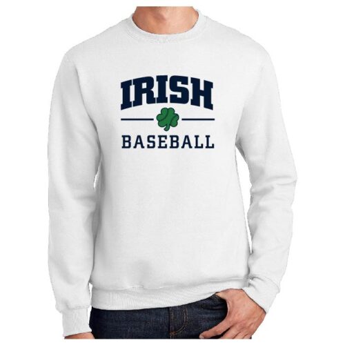 RHS Baseball - Printed Fleece Crewneck Sweatshirt (PC90) - Image 2