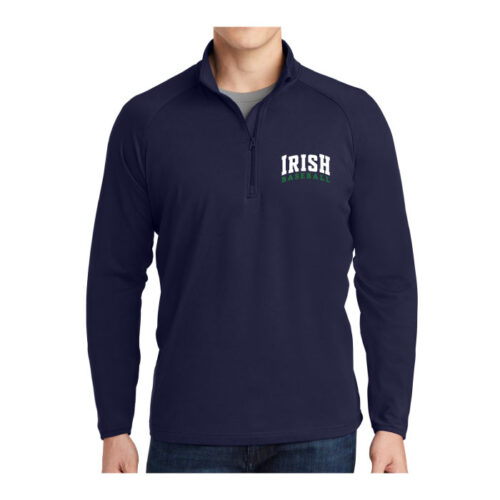 Rosemount Baseball - Navy Embroidered 1/4 Zip Pullover (ST850)