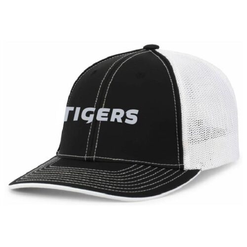 Farmington Special Olympics - Black/White Embroidered FlexFit Baseball Cap (404M)