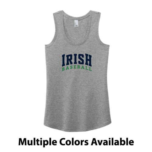 Rosemount Baseball - Printed Women’s Perfect Tri Racerback Tank (DM138L) - Image 3