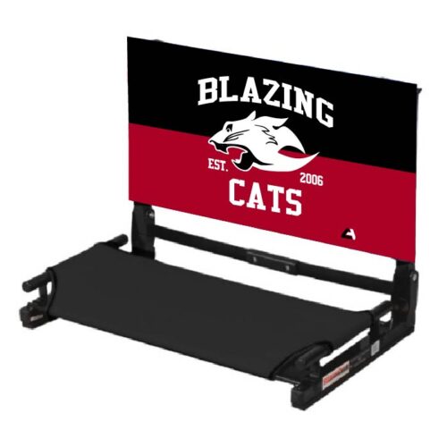 Blazing Cats - Full-Dye Stadium Seat (WSC2)