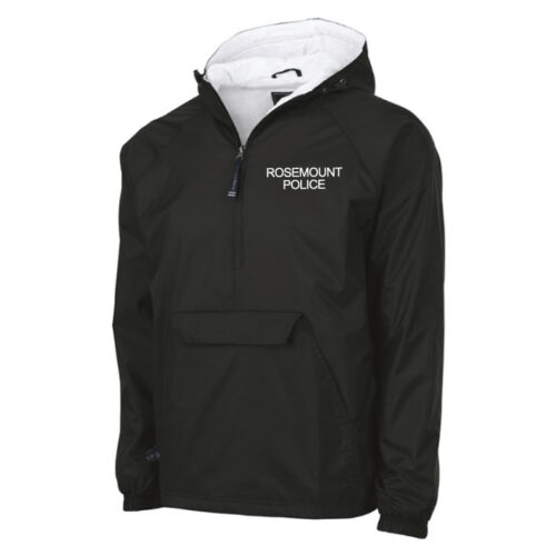 Rosemount Pd - Black Embroidered Charles River Classic Solid Pullover 