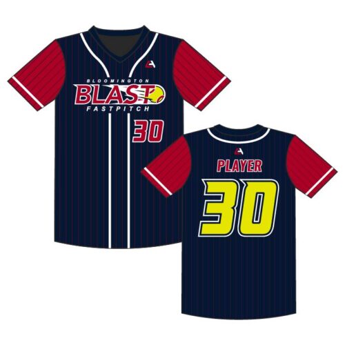 Bloomington Blast Fastpitch - Full-Dye Sleeved Team Jersey