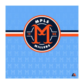 Minneapolis Millers Baseball - Full-Dye Crew Neck Pullover