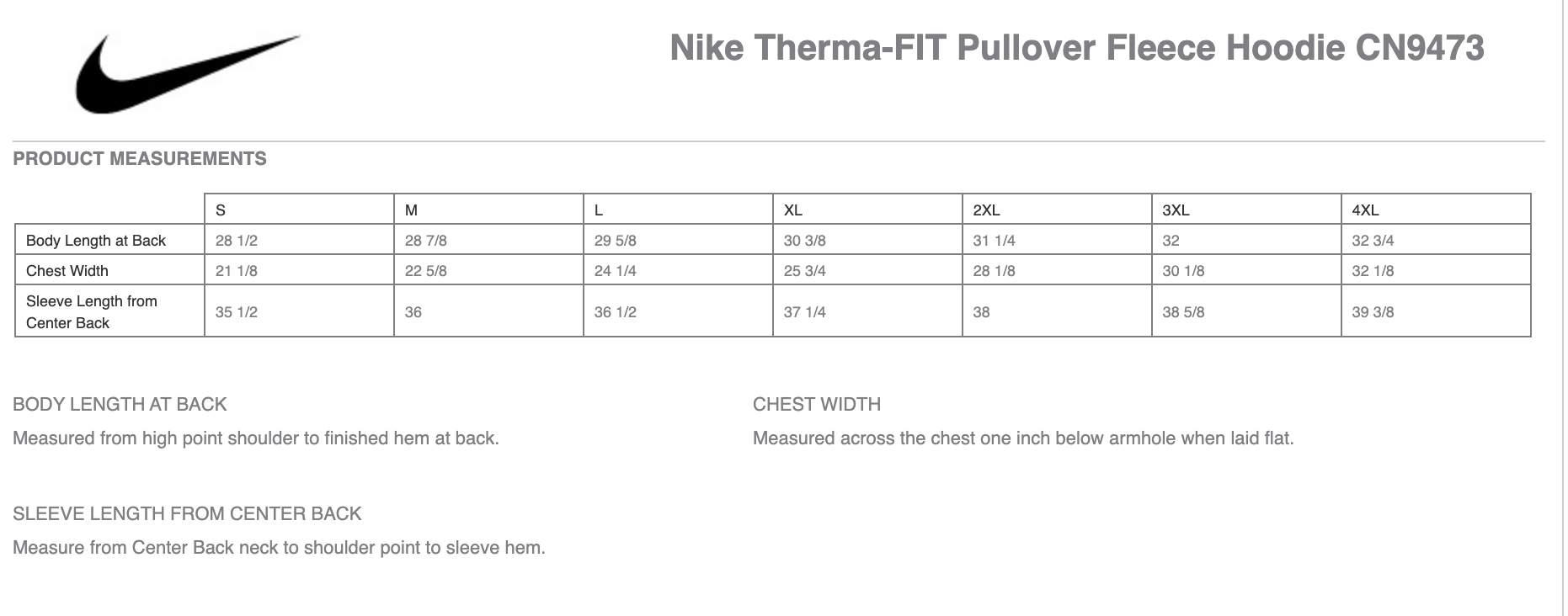RHS Shamrock Store - Team Navy Nike Therma-FIT Pullover Fleece Hoodie  (CN9473)