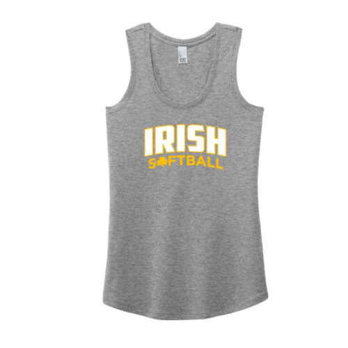 RHS Girls Softball - Printed Women’s Perfect Tri Racerback Tank (DM138L) - Image 2