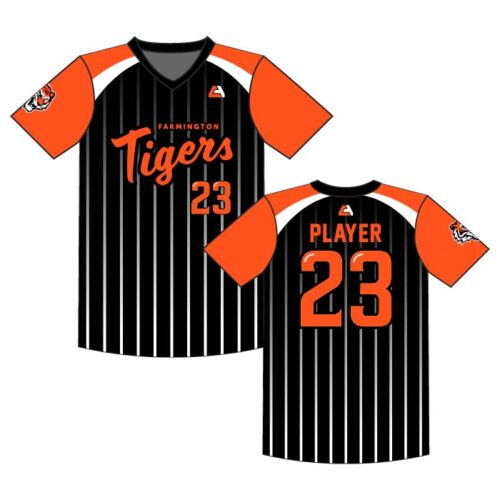 Farmington Fastpitch - Full-Dye Black Team Jersey