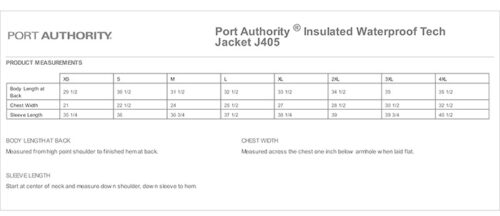 Prior Lake High School Softball - Gray Embroidered Insulated Waterproof Tech Jacket (J405) - Image 2