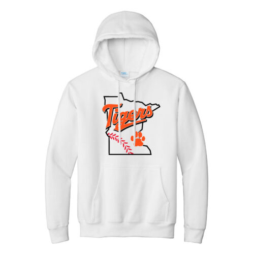 Farmington Baseball - Printed Pullover Hoodie (PC90H) - Image 2