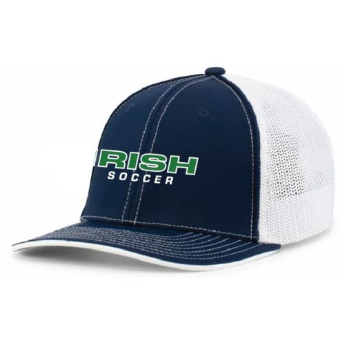 Rosemount Girls Soccer - Navy/White Embroidered Baseball Cap (404M)