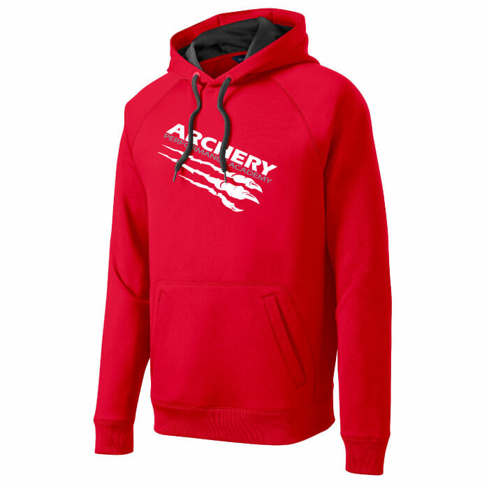 Archery Performance Academy - Red Pullover Hoodie (ST250) | Custom ...