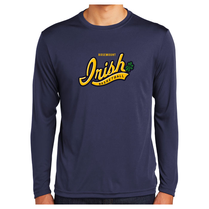 Rosemount Traveling Basketball - Longsleeve Printed Performance Tee ...