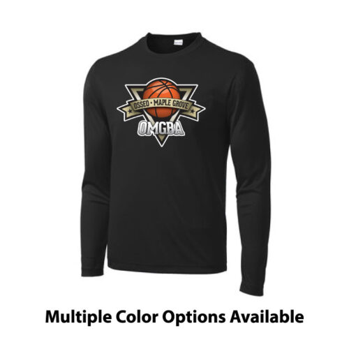 Osseo Maple Grove Basketball - Longsleeve Printed Performance Tee (ST350LS)