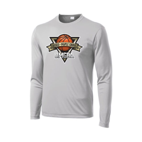 Osseo Maple Grove Basketball - Longsleeve Printed Performance Tee (ST350LS) - Image 2