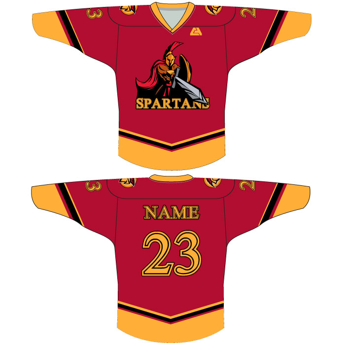 Custom Arizona State Sun Devils Hockey Jerseys