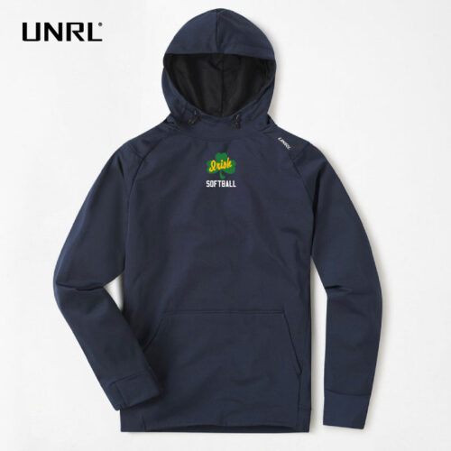 RHS Girls Softball - Navy Embroidered UNRL Crossover Hoodie II